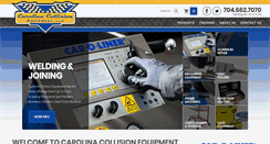 Desktop Screenshot of carolinacollisionequipment.com